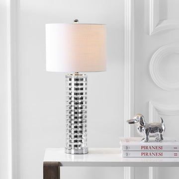 Thompson 29.5" Glass LED Table Lamp - JONATHAN Y